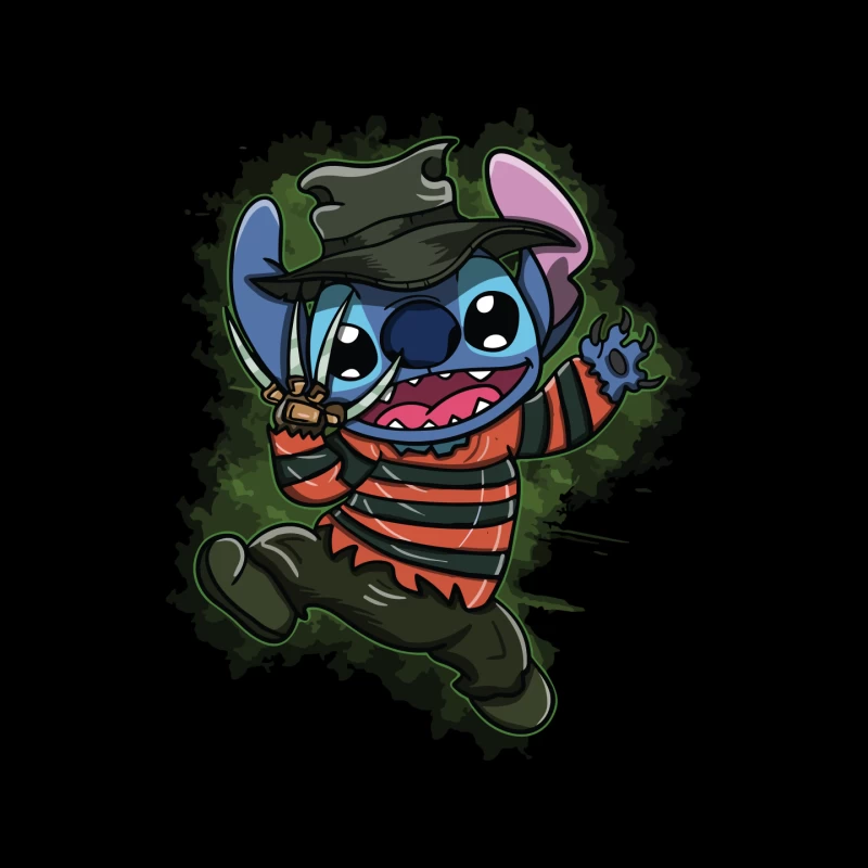 Cartoon Horror Parody Character Mouse Pad