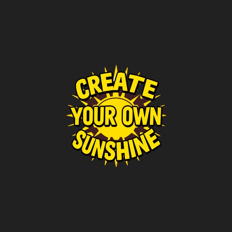 Create Your Own Sunshine Inspirational Quote Bucket Hat