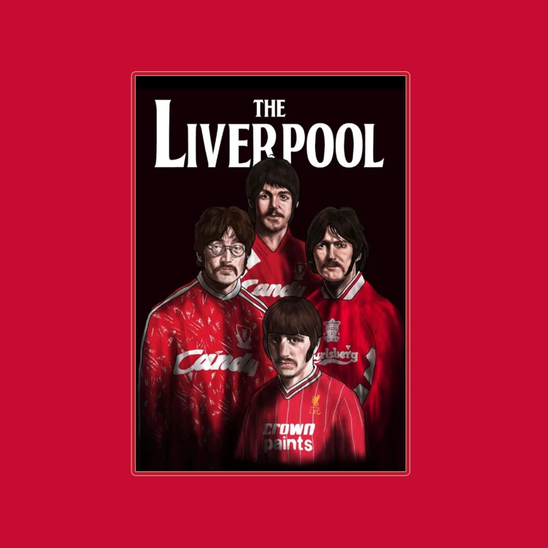 Liverpool/Beatles Mashup Mouse Pad