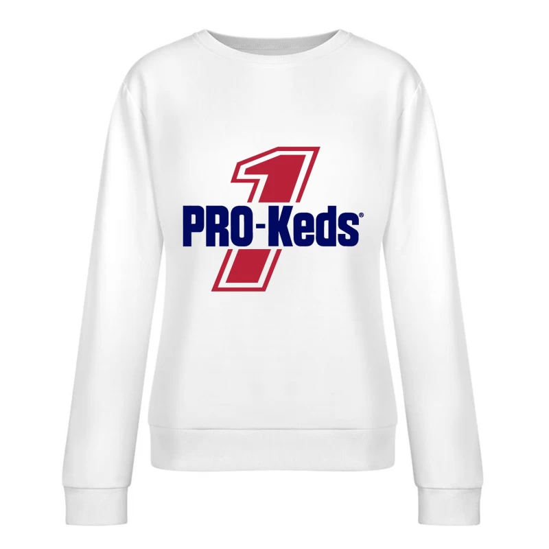 PRO-Keds Classic Sportswear Brand Logo Female Pullover Sweatshirt