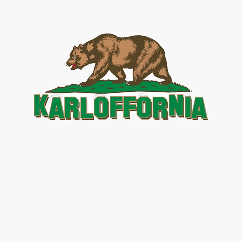 Karloffornia Cotton Tote Bag
