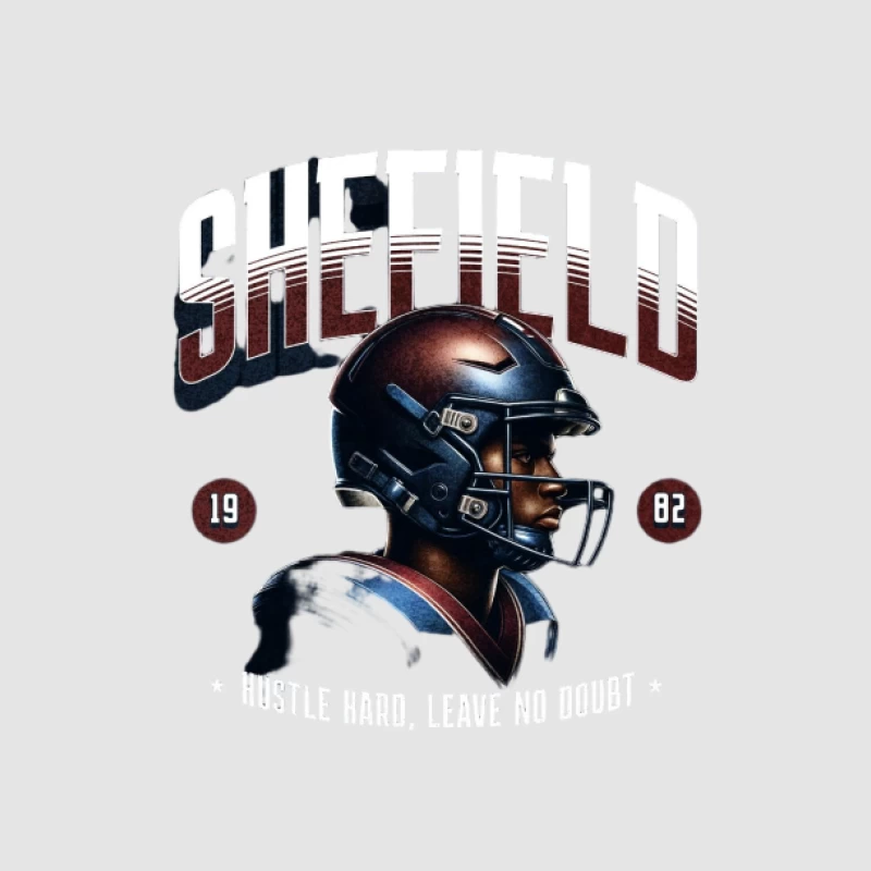 Sheffield Football 1982: Travail acharné, sans aucun doute Homme Sweat à capuche
