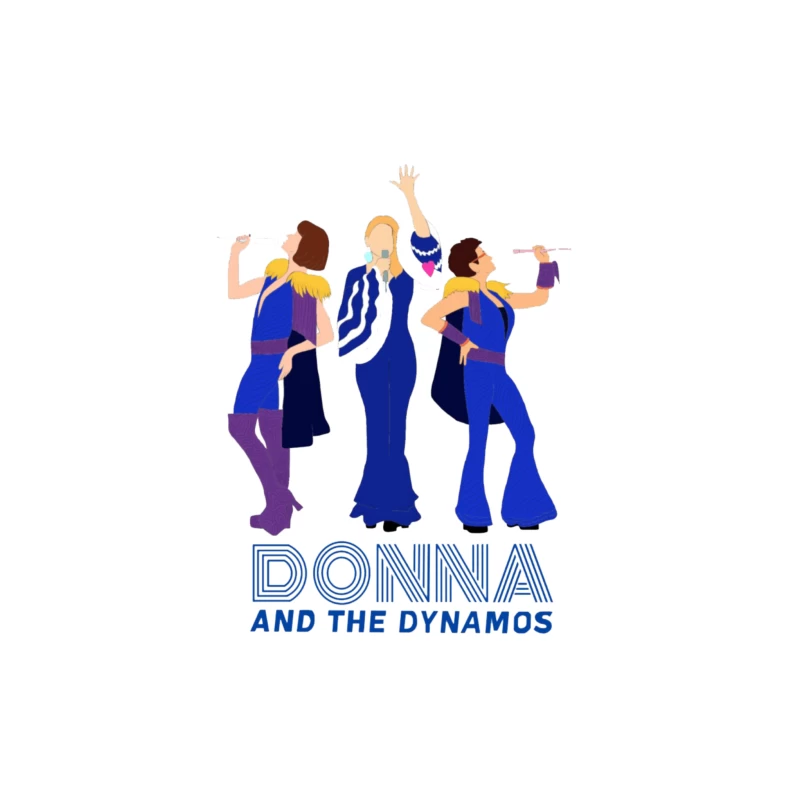Donna and the Dynamos Tapestry