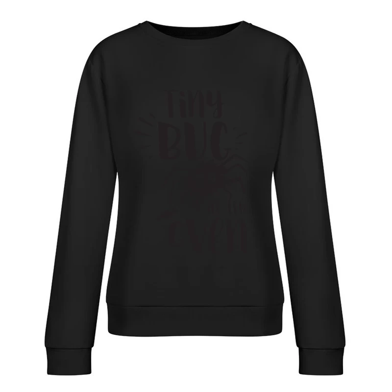 Annonce de grossesse avec araignée mignonne Femme Sweat-shirt à enfiler