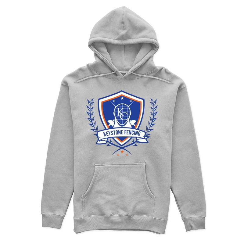 Keystone Fencing Sports Academy Shield Logo Female Pullover Hoodie