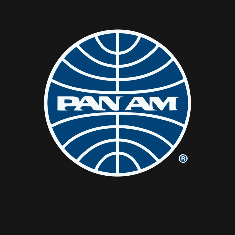 Pan Am Mid 1950s Globe Inverted Male Long Sleeve T-Shirt
