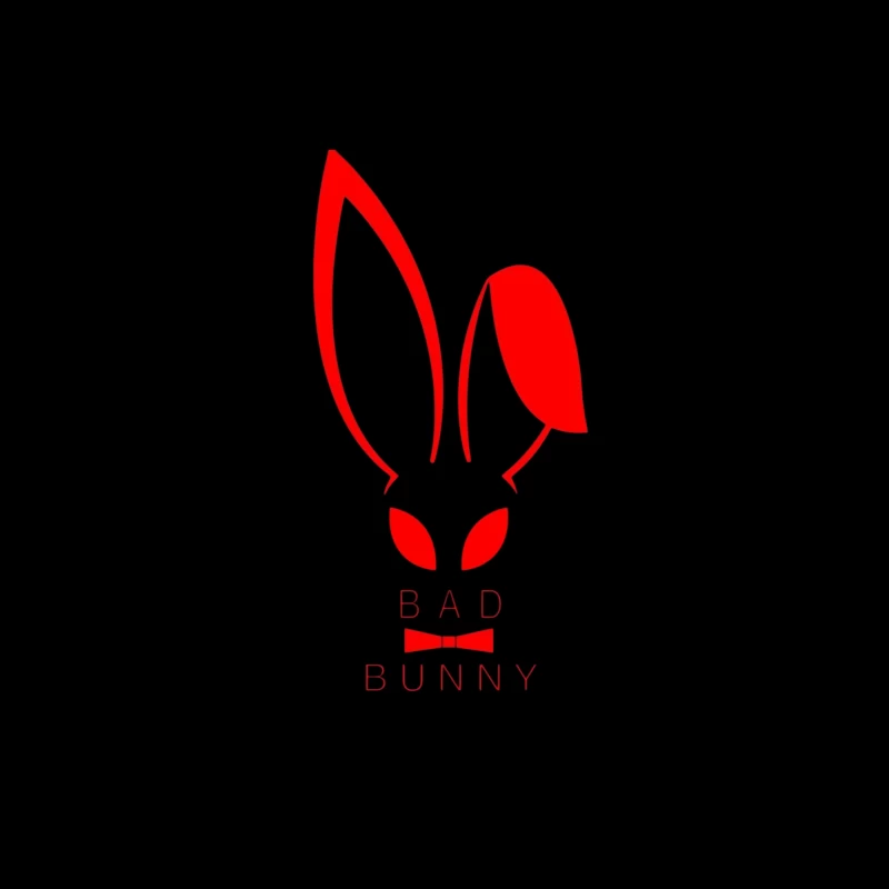 Bad Bunny Logo iPhone Case