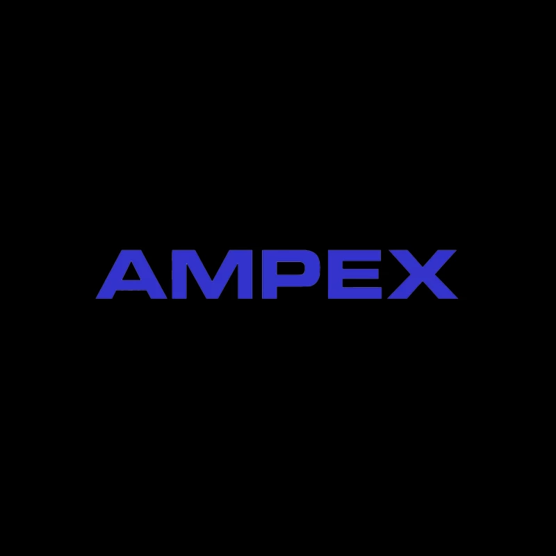 Ampex Blue Corporate Logo Desk Mat