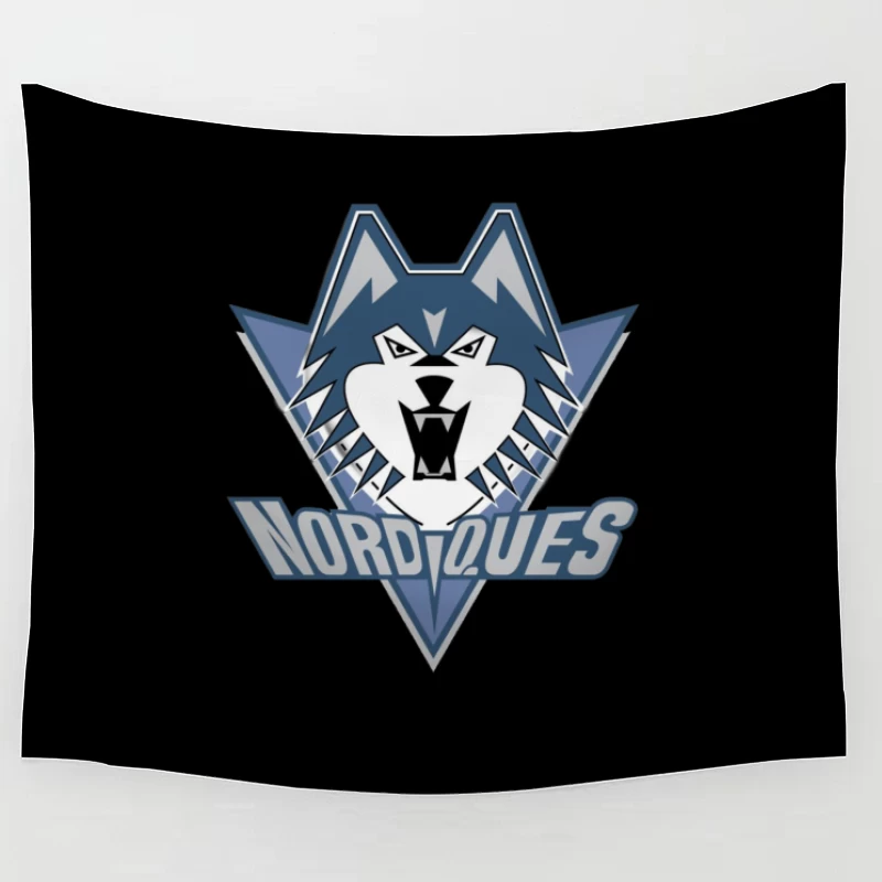 Quebec Nordiques Tapestry