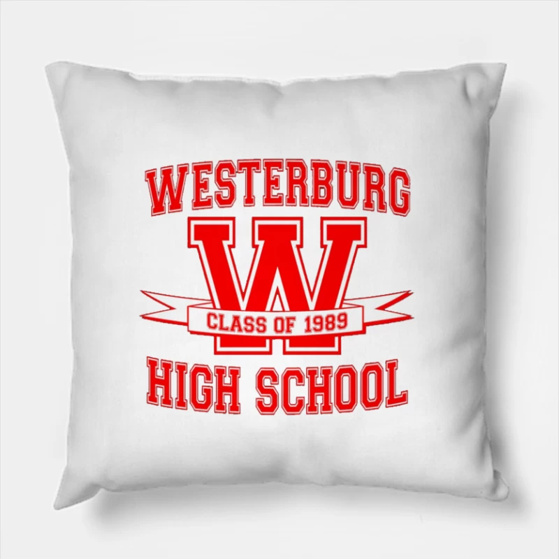 Westerburg High School Throw Pillow