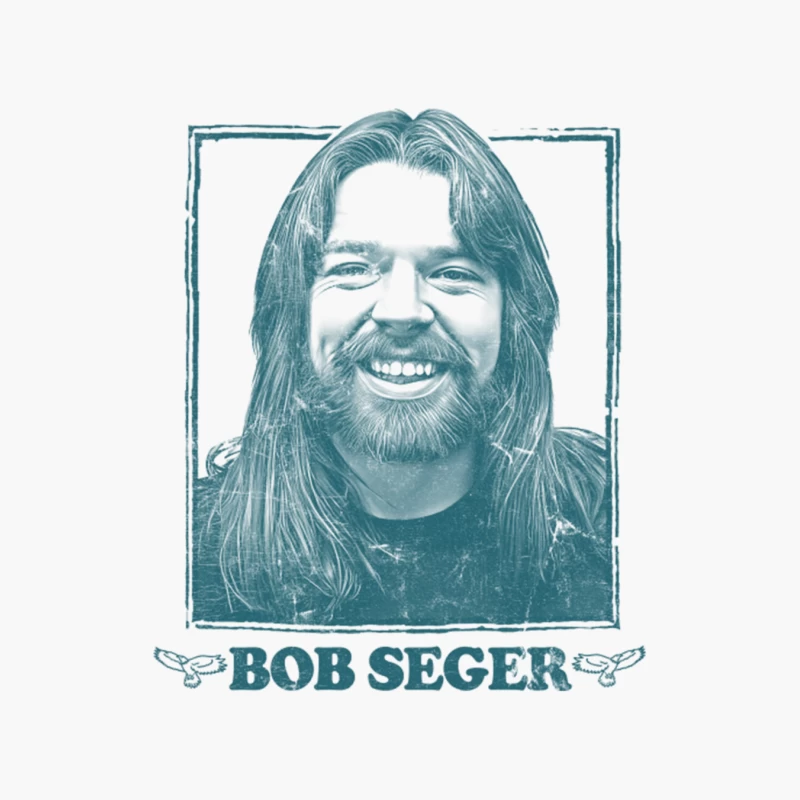 Bob Seger  Vintage Style Fan Design Cotton Tote Bag