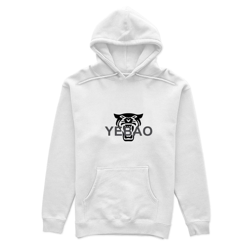 Yebao Logo mit Tiger Damen Pullover Hoodie