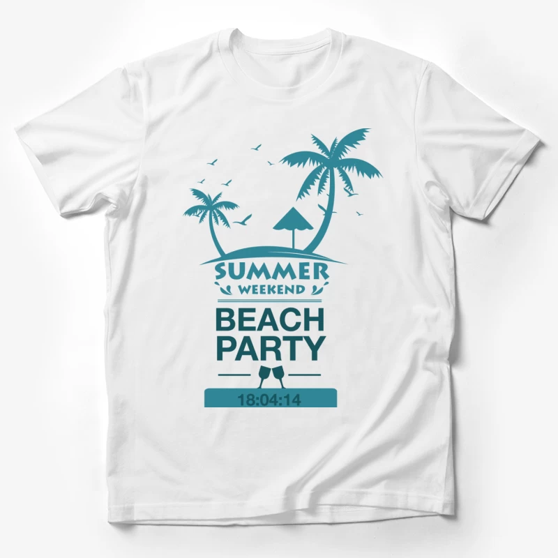 Strandparty am Sommerwochenende Herren T-Shirt