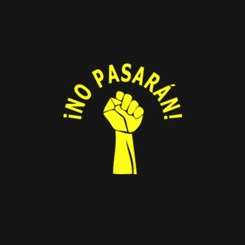 NO-PASARAN Desk Mat