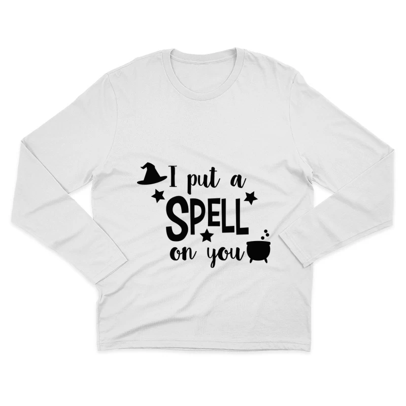 Design de sorcellerie festive Homme Manches Longues T-Shirt