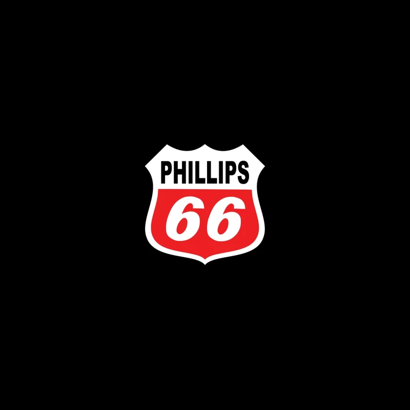 Phillips 66 Classic Shield Logo Design Coffee Mug