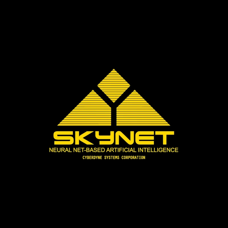 Skynet Corporate Logo - Cyberdyne Systems AI Technology Travel Mug