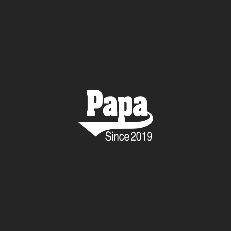Logo Papa depuis 2019 Homme Sweat-shirt à enfiler