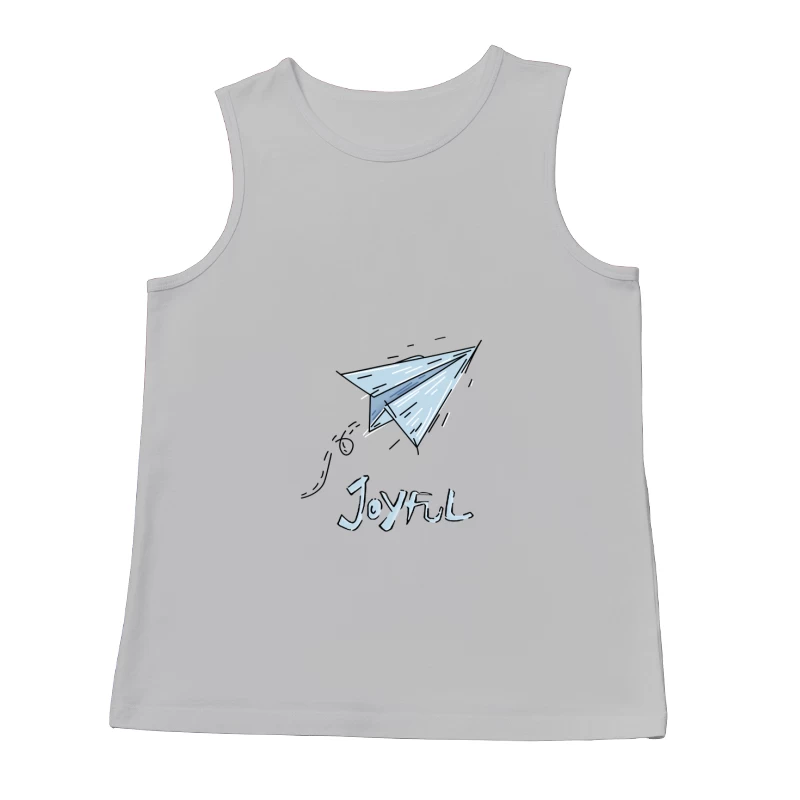 Papierflieger Freude Design Herren Tanktops