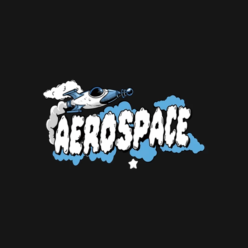 Retro Weltraumdesign mit Raumschiff Herren T-Shirt