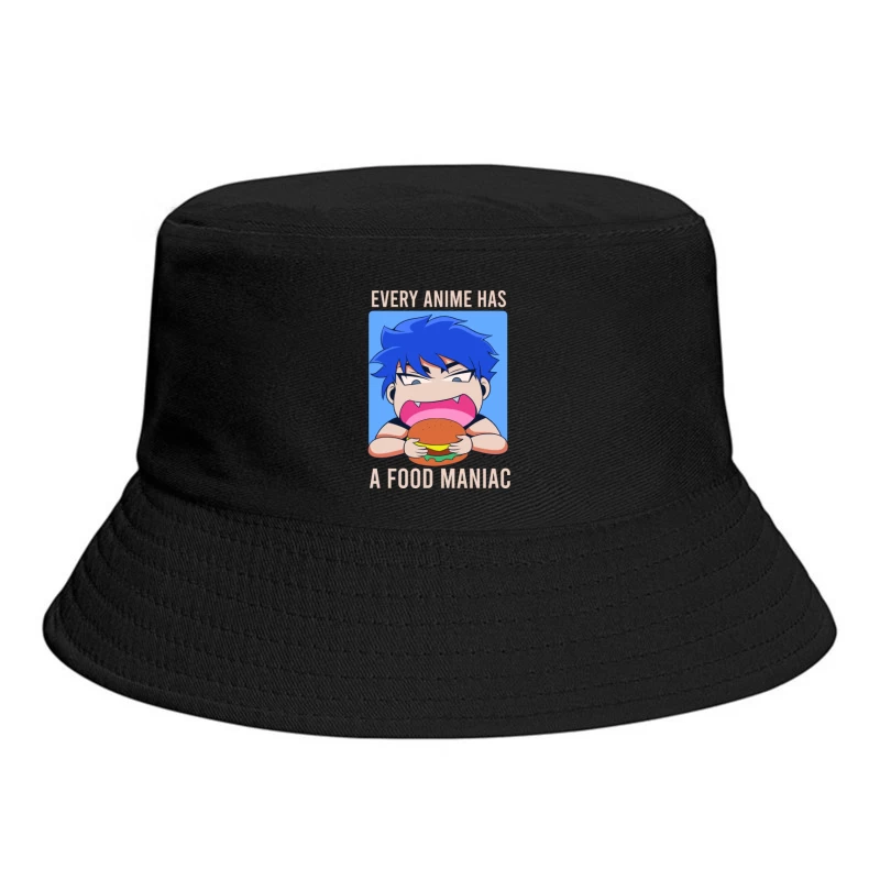 Food Maniac in Anime Bucket Hat