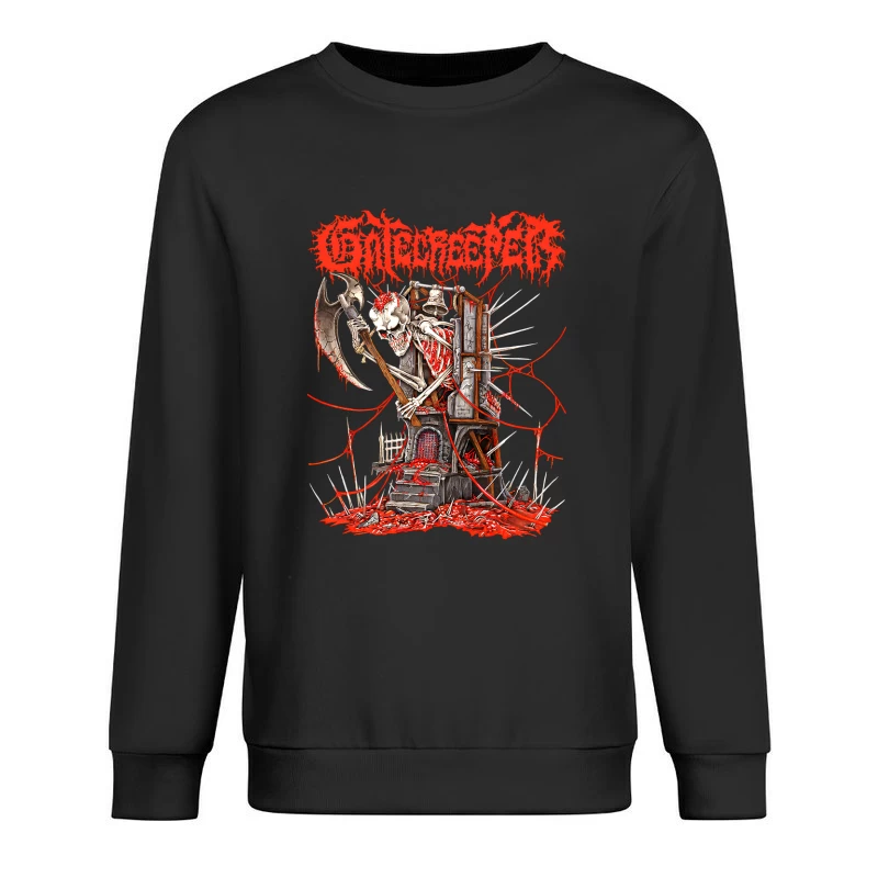 Gatecreeper Guts Tower Male Pullover Sweatshirt