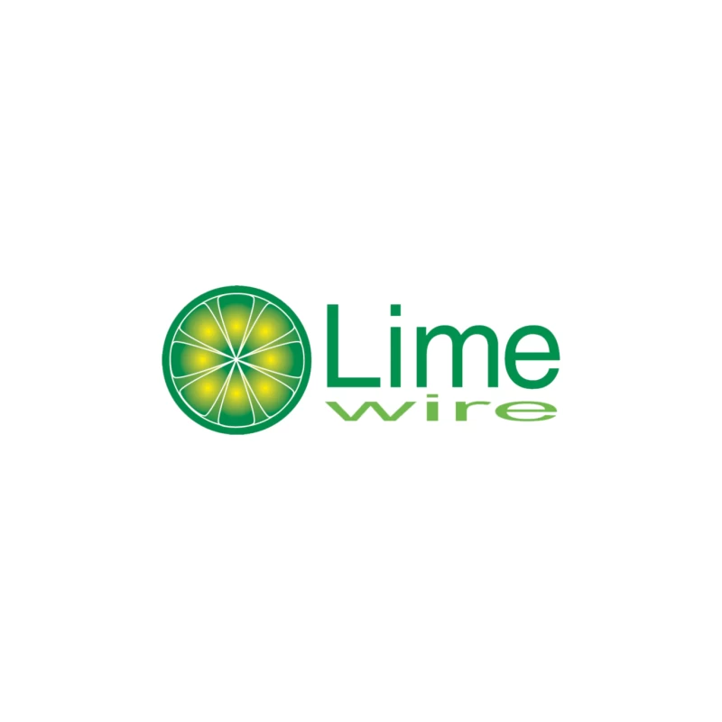 Limewire (Alt) Throw Pillow