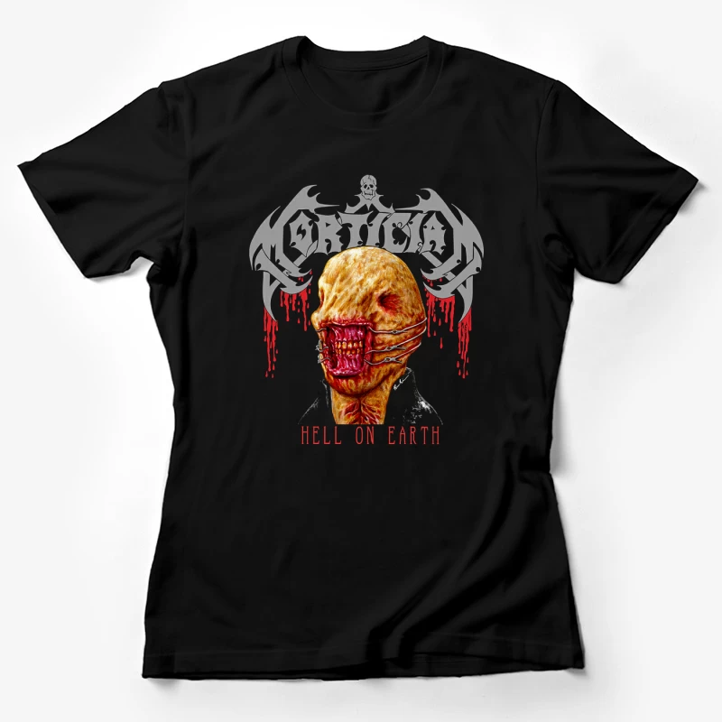 Mortician Hell On Earth Female T-Shirt