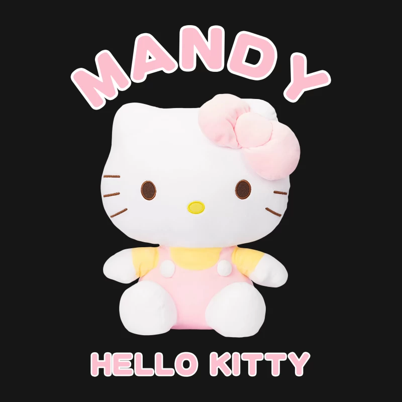 Mandy Hello Kitty in Rosa Herren T-Shirt