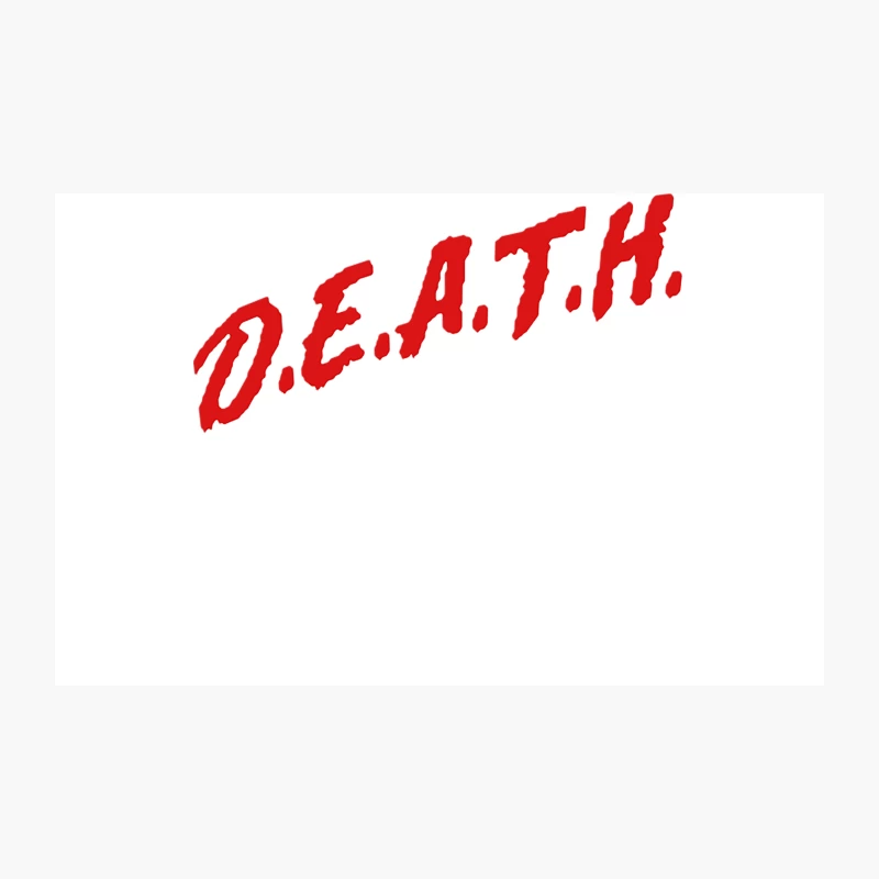 Death Is All Around  Meme Parody Nihilist Design Travel Mug