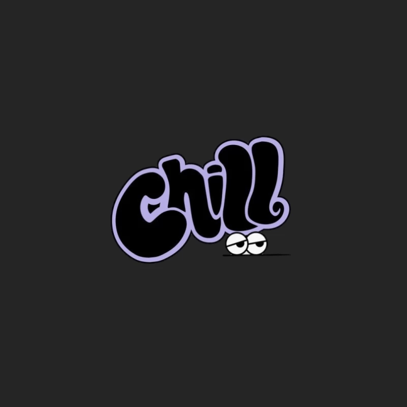 Chill Design mit coolen Augen Herren Pullover Sweatshirt