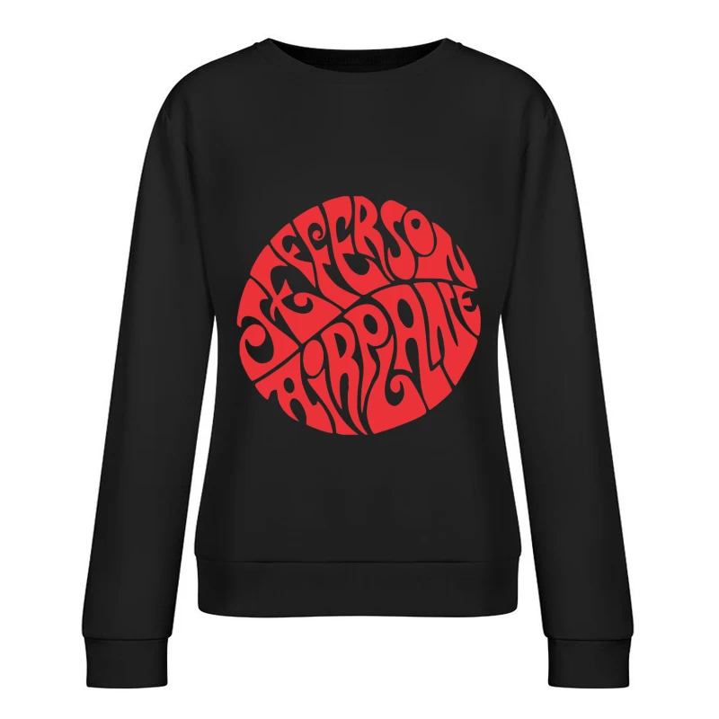 Jefferson Airplane Mens Bark Female Pullover Sweatshirt