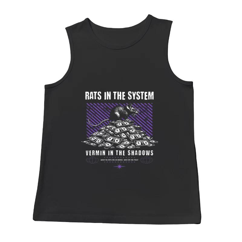 Ratten im System: Korruption im Schatten Herren Tanktops