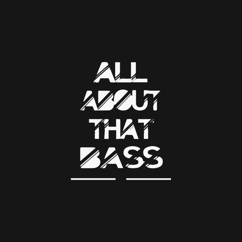 All About That Bass Desk Mat
