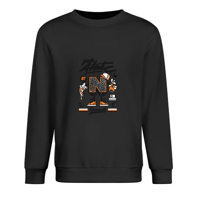  Herren Pullover Sweatshirt