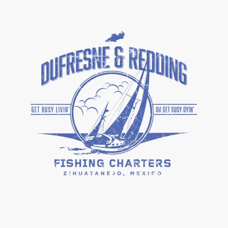 Dufresne & Redding Fishing Charters Cotton Tote Bag