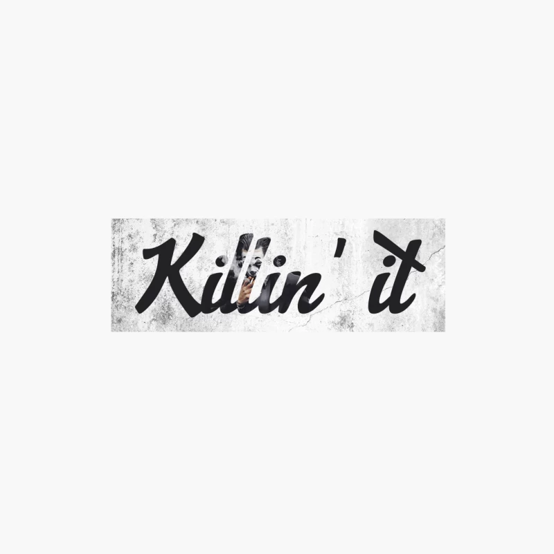Urban Graffiti Art with Motivational Typography Cotton Tote Bag