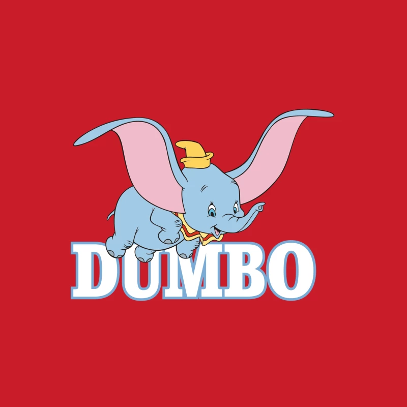 Dumbo der fliegende Elefant Herren Pullover Hoodie