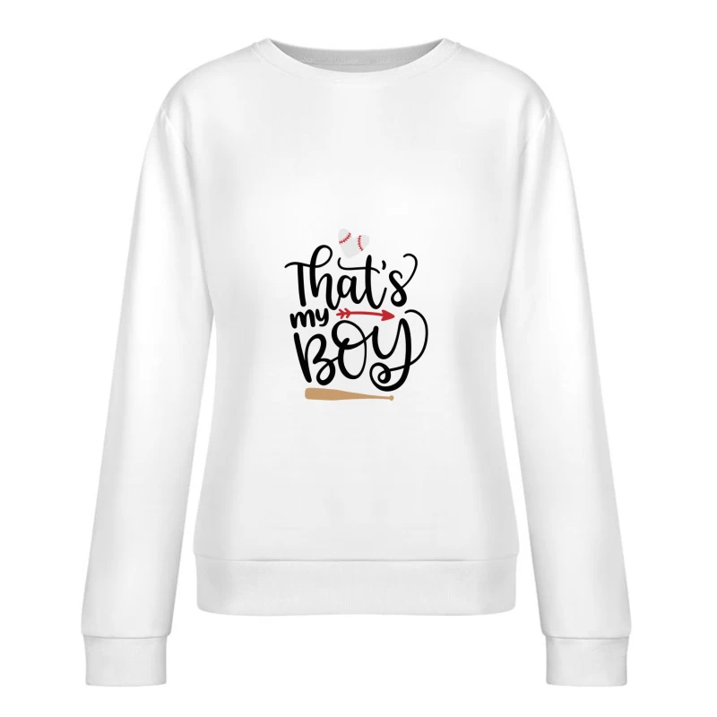 Design de baseball pour garçon Femme Sweat-shirt à enfiler