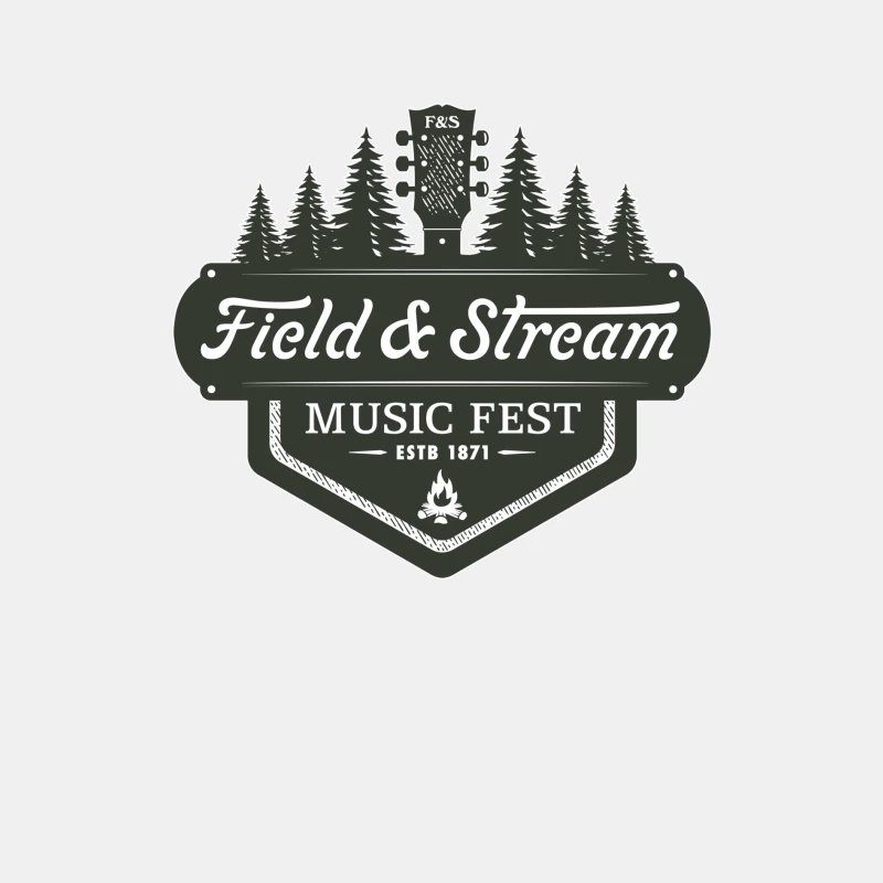FIELD AND STREAM MUSIC FEST 2024 Male Tank Top