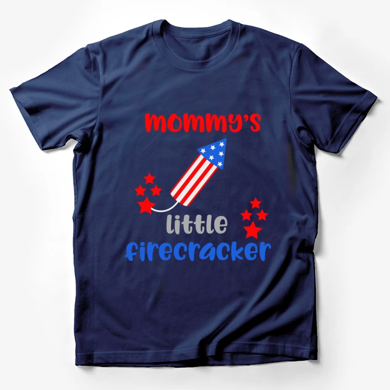 Dessin de fusée patriotique pour bébé Homme T-Shirt