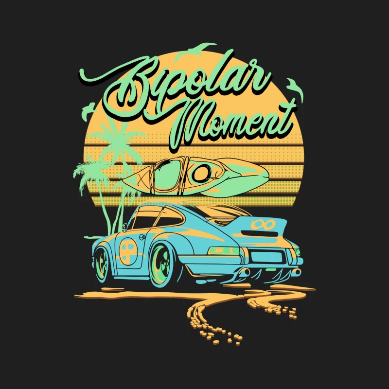 Sommerabenteuer mit Auto und Kajak Herren Tanktops