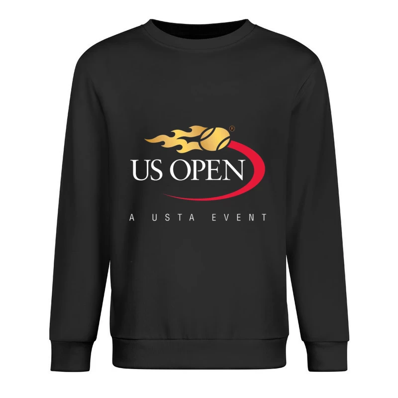 US Open Tennis Championship Tournament Logo Design Male Pullover Sweatshirt