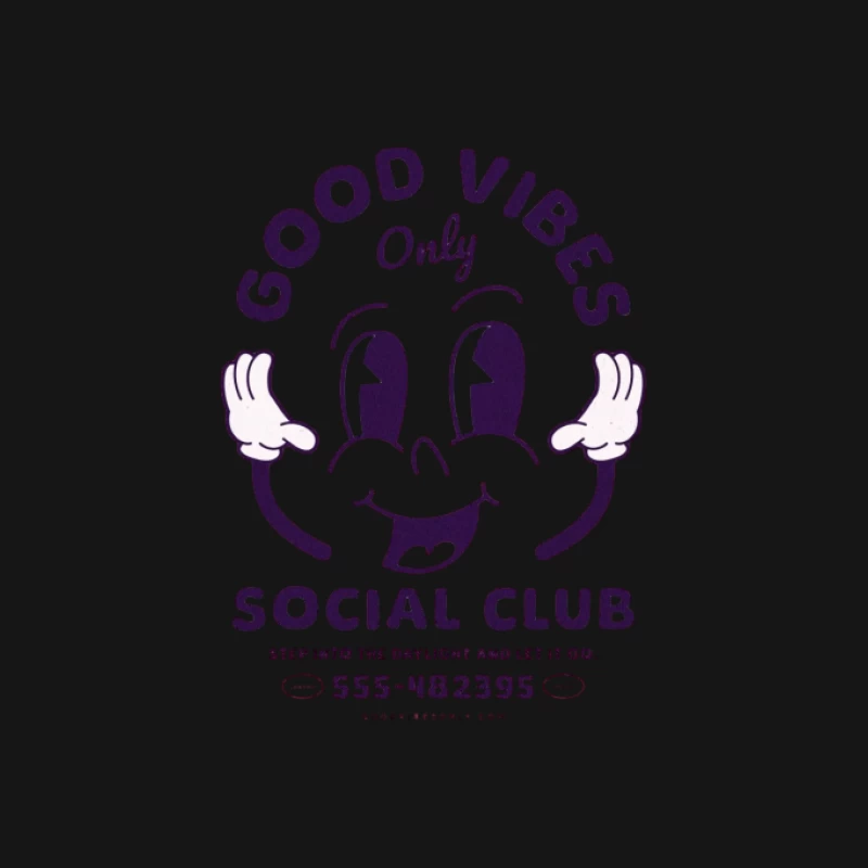 Design Club Bonne Vibe Homme T-Shirt