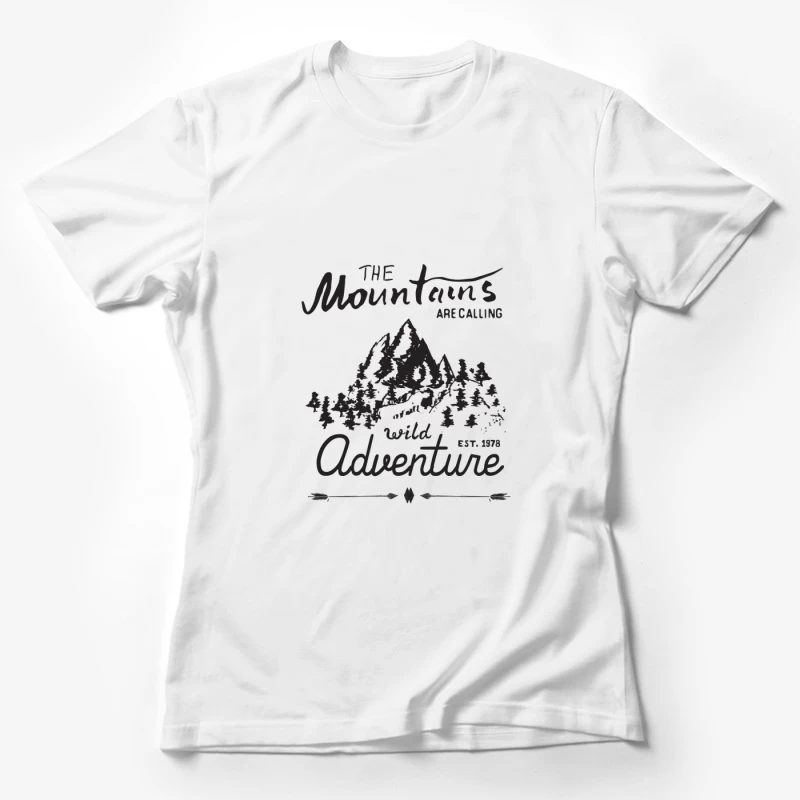 Abenteuer in den Bergen Damen T-Shirt