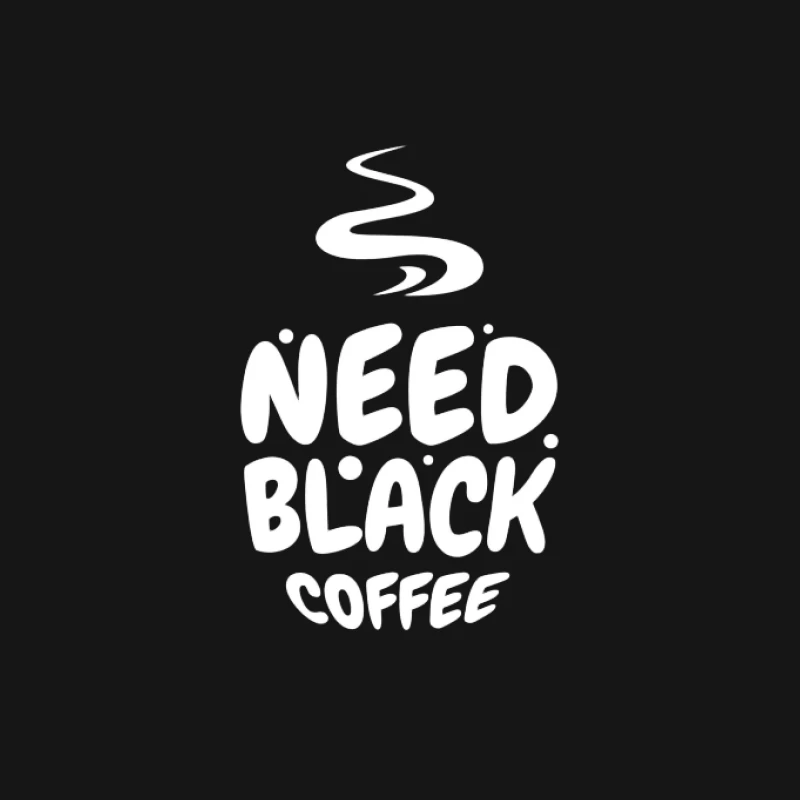 Besoin de café noir Homme T-Shirt