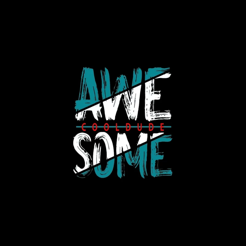 Awesome Cool Dude Graphic Desk Mat