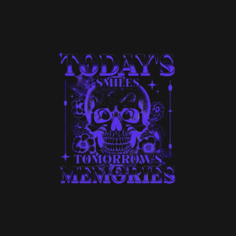Totenkopf und Zitate Design Damen Langarm T-Shirt