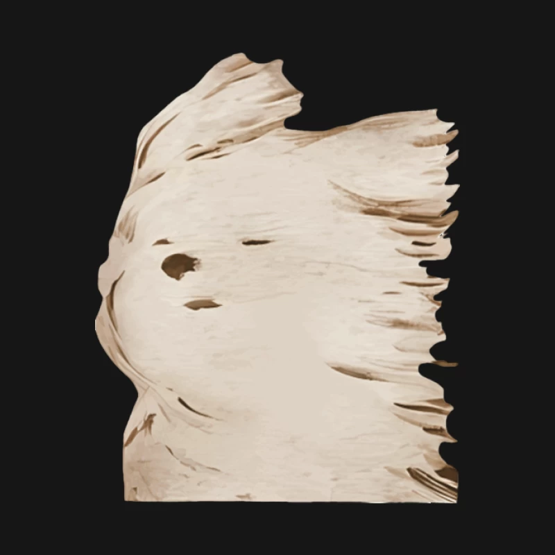 Abstrakter Windwirbel Herren T-Shirt