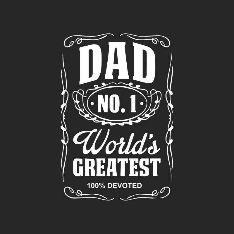 Dad Number One World_s Greatest Male Pullover Sweatshirt
